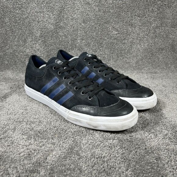 Adidas Matchcourt BB8554 Men’s Size 13 Black Blue Athletic Skate Shoes Used main image 12